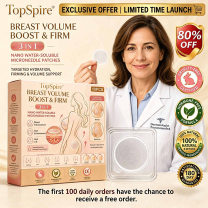 💥TopSpire® 💥Targeted Breast Enhancement Advanced Nano Microneedle Patch💥💥💥