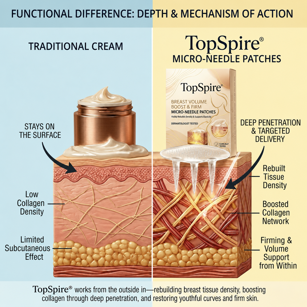 ❤️TopSpire® ✨✨Targeted Breast Enhancement Advanced Nano Microneedle Patch✨