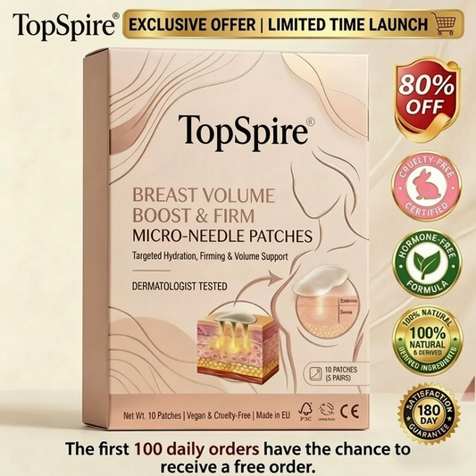 ❤️TopSpire® ✨✨Targeted Breast Enhancement Advanced Nano Microneedle Patch✨