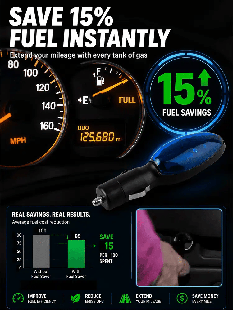🚗 2026 New Upgrade Device – Automotive Gas Saver for Cars & Trucks, Spill Saver