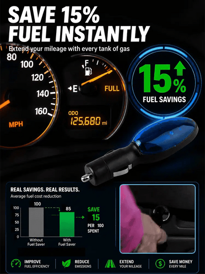 🚗 2026 New Upgrade Device – Automotive Gas Saver for Cars & Trucks, Spill Saver