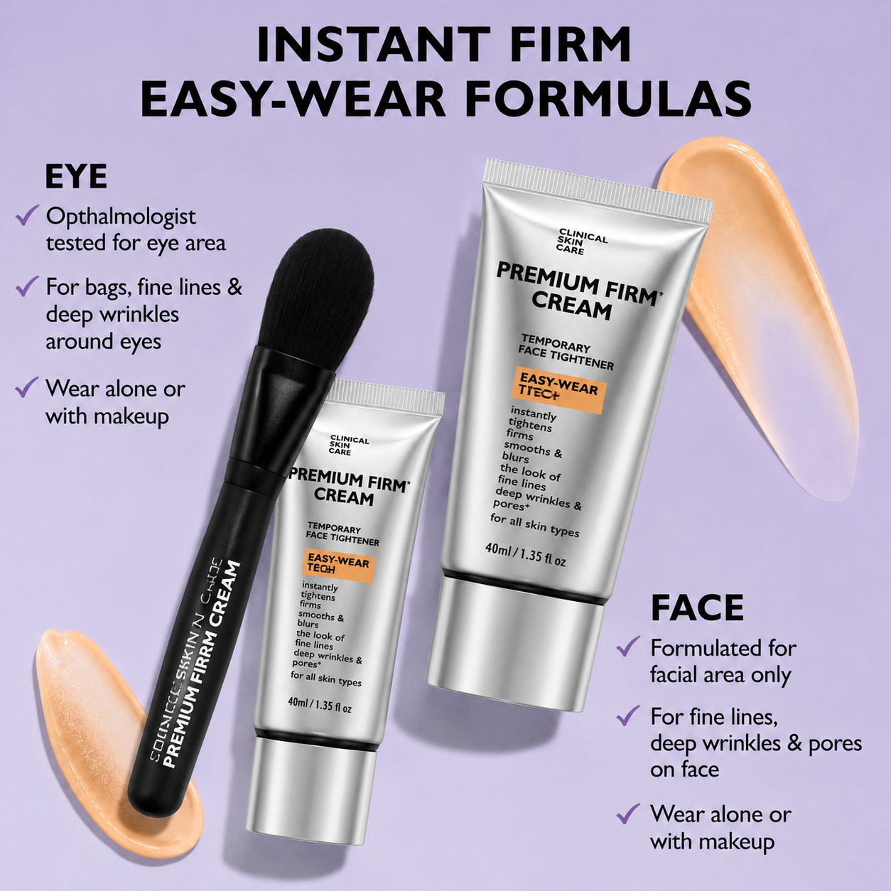 TopSpire™ Instant Firming Temporary Face Tightener Easy-Wear Formula