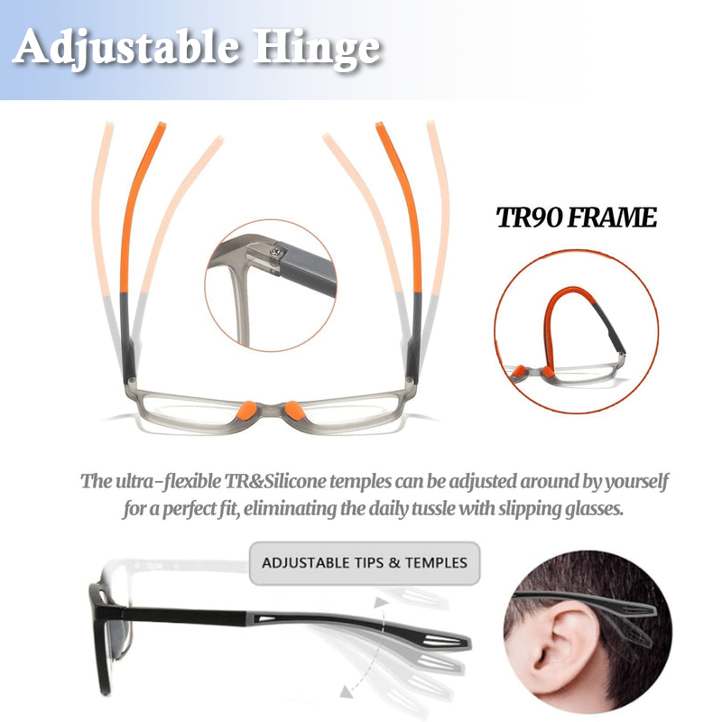 🔥TopSpire™ Adaptive Multifocal Reading Glasses – See Near & Far Without Switching