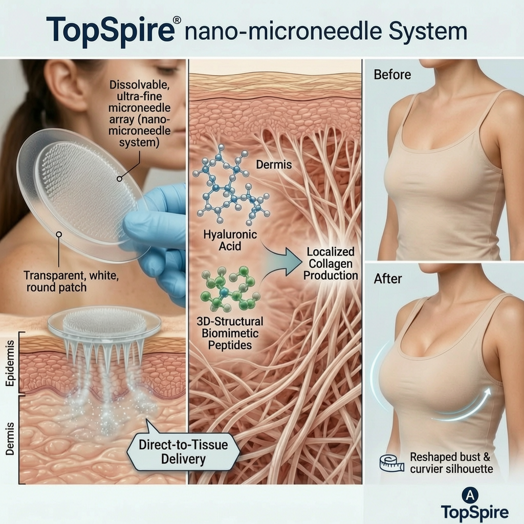 ❤️TopSpire® ✨✨Targeted Breast Enhancement Advanced Nano Microneedle Patch✨