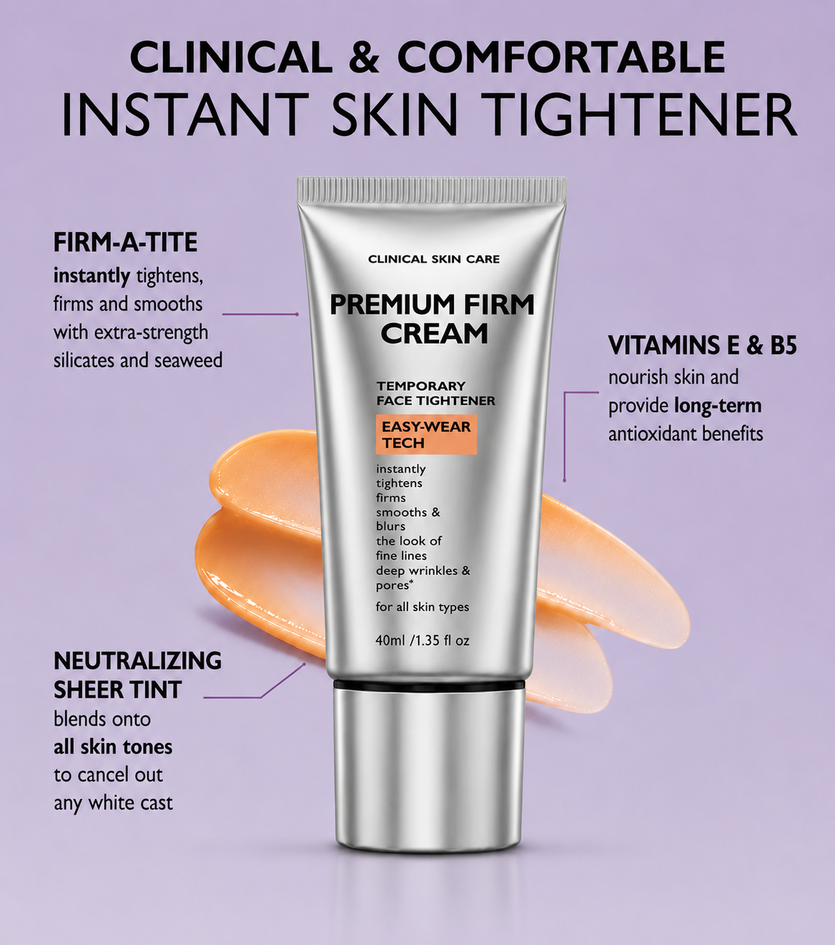 TopSpire™ Instant Firming Temporary Face Tightener Easy-Wear Formula