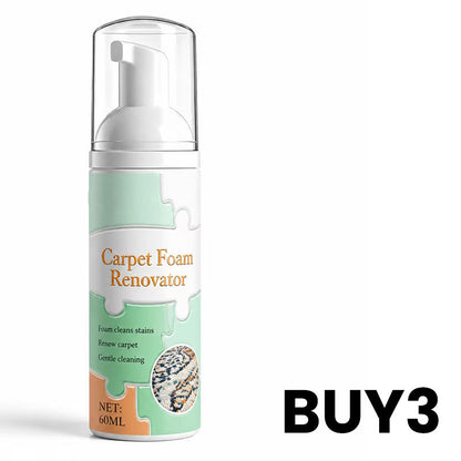 🔥 LAST DAY: Waterless Carpet Foam Stain Remover with Towel