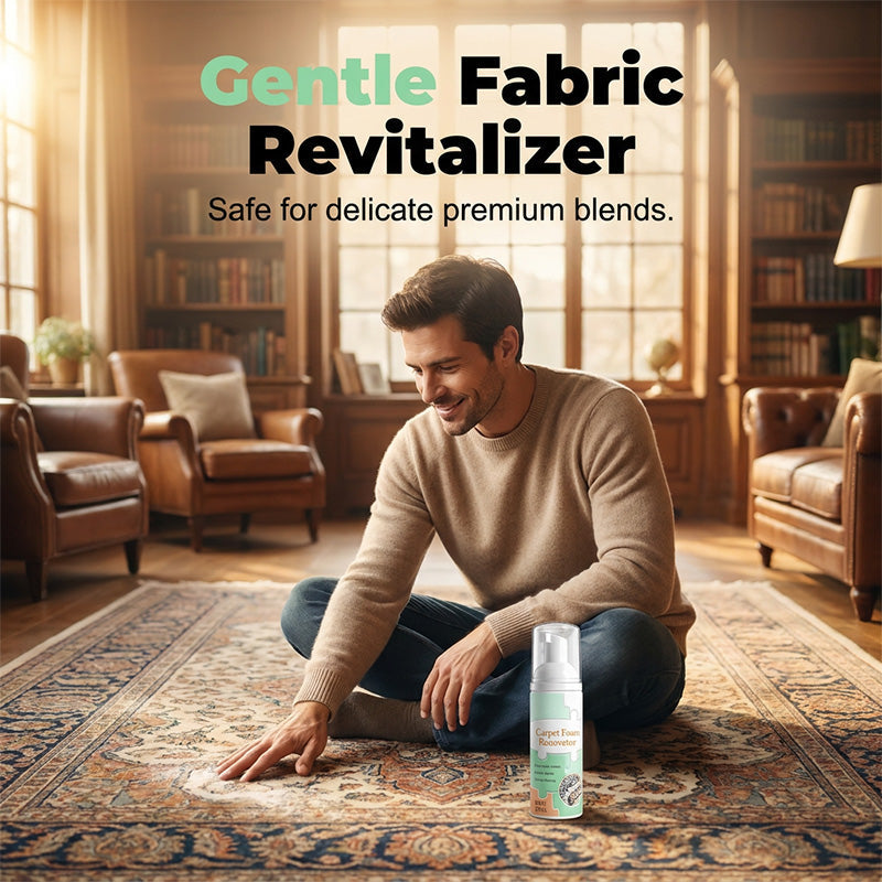 🔥 LAST DAY: Waterless Carpet Foam Stain Remover with Towel