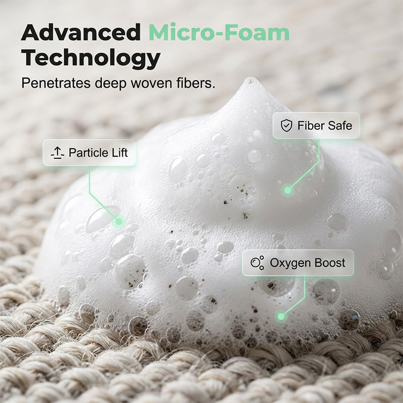 🔥 LAST DAY: Waterless Carpet Foam Stain Remover with Towel