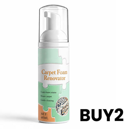🔥 LAST DAY: Waterless Carpet Foam Stain Remover with Towel